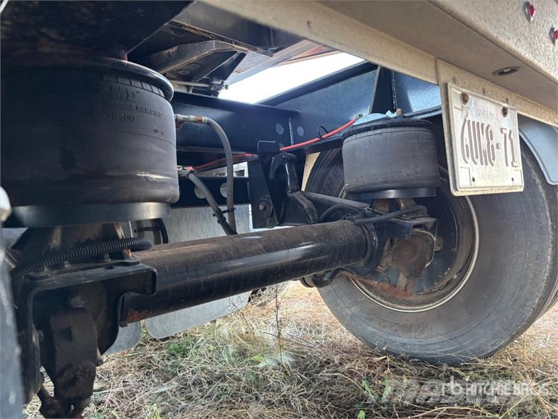 Doepker 28 ft Super B-Train Lead Belly Grain Trailer مقطورة حبوب