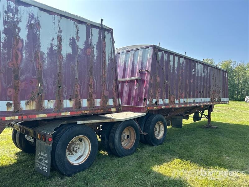Doepker 28 ft Super B-Train Lead Grain Trailer (Inoperable Graantransportwagen