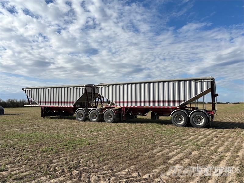Doepker 28 ft Tri/A Super B-Train Lead Grain Trailer Prikolice za zrno
