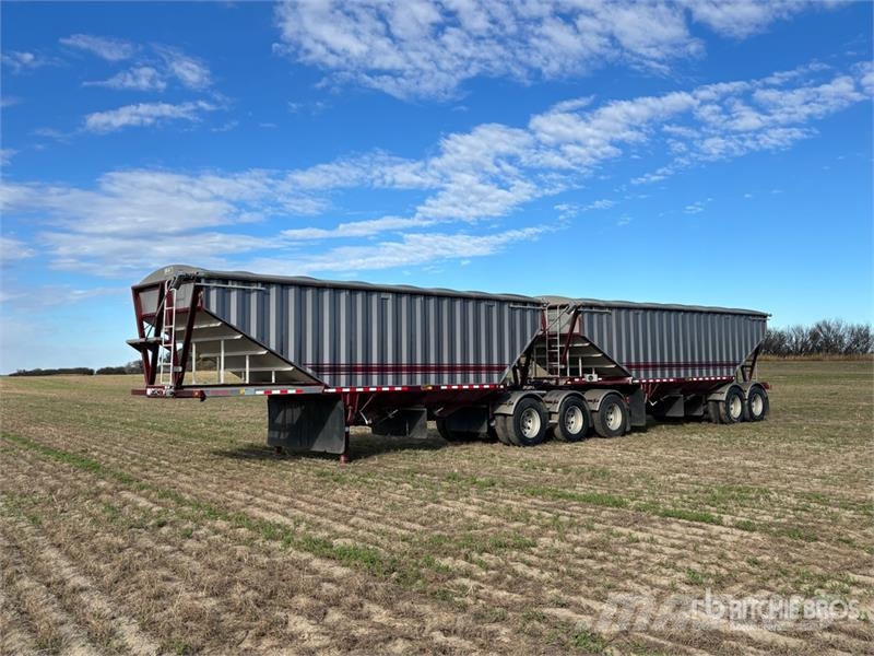 Doepker 28 ft Tri/A Super B-Train Lead Grain Trailer Prikolice za zrno