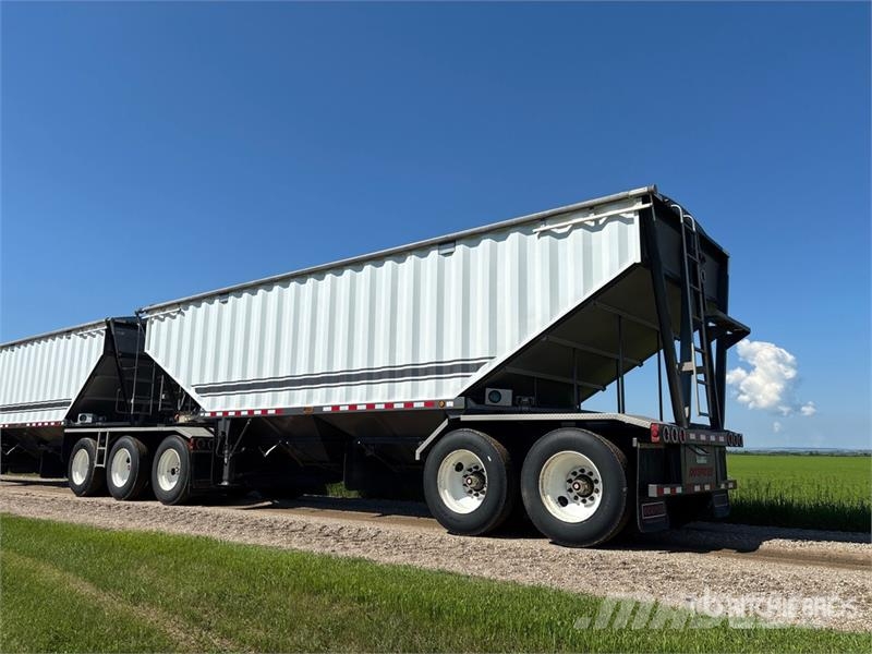 Doepker 29 ft Tri/A Super B-Train Lead Grain Trailer 곡물용 카트