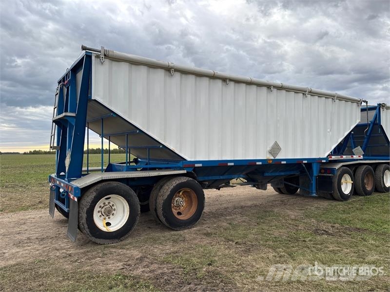 Doepker 30 ft Super B-Train Pup Grain Trailer Viljavankrid