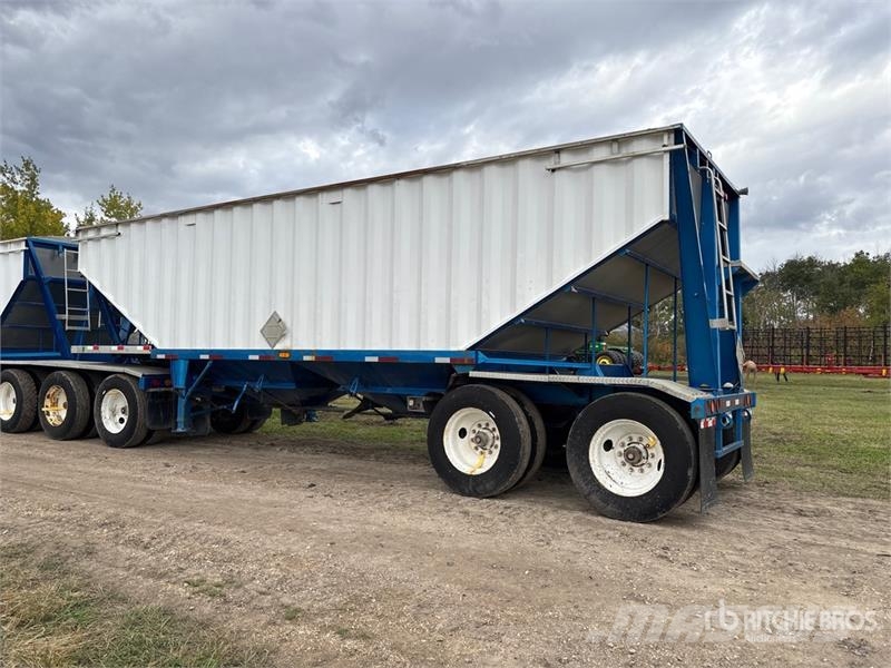 Doepker 30 ft Super B-Train Pup Grain Trailer Viljavankrid