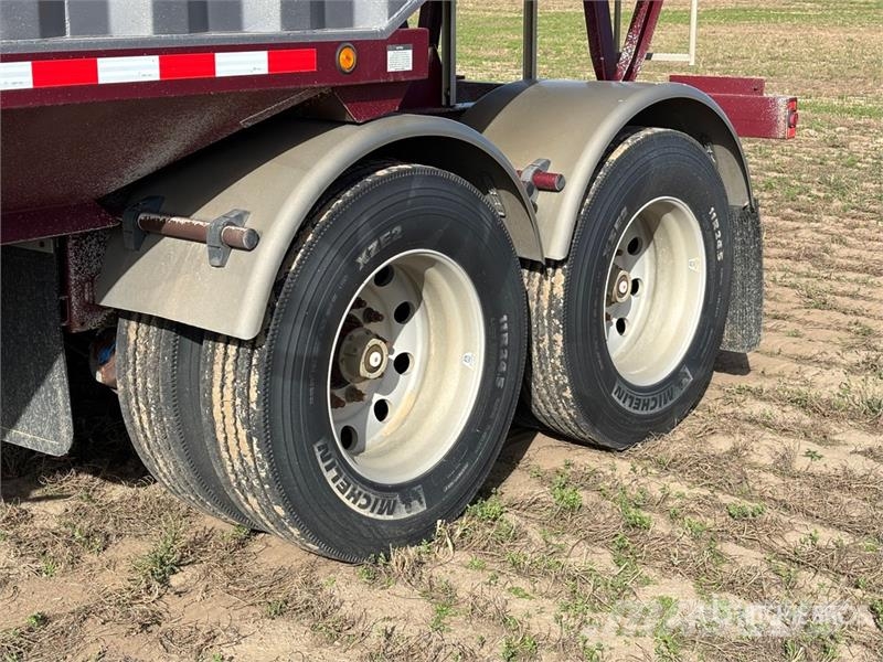 Doepker 30 ft T/A Super B-Train Pup Grain Trailer Prikolice za zrno
