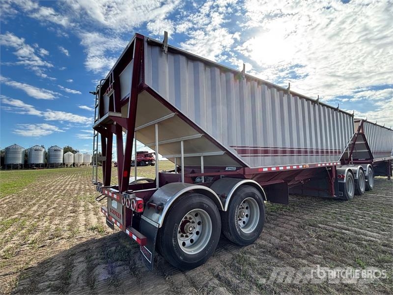 Doepker 30 ft T/A Super B-Train Pup Grain Trailer Prikolice za zrno