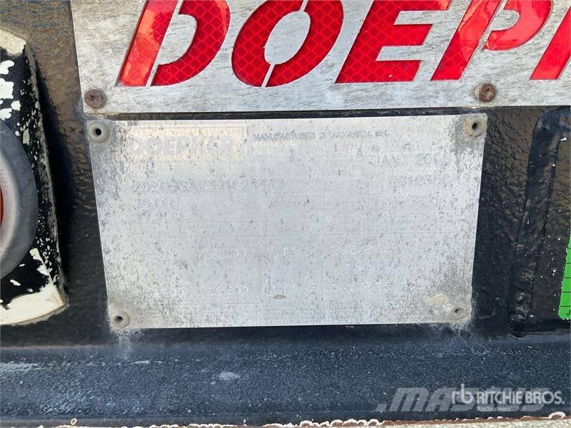 Doepker 30 ft T/A Super B-Train Pup Grain Trailer مقطورة حبوب