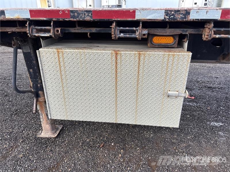 Doepker 32 ft Super B-Train Lead Flatbed Trailer Remorque ridelle