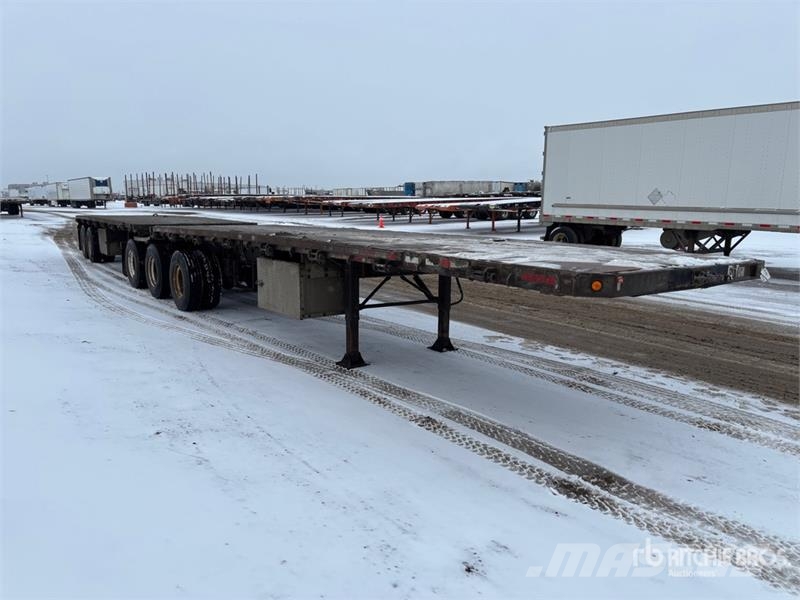 Doepker 32 ft Super B-Train Lead Flatbed Trailer Pritschenanhänger