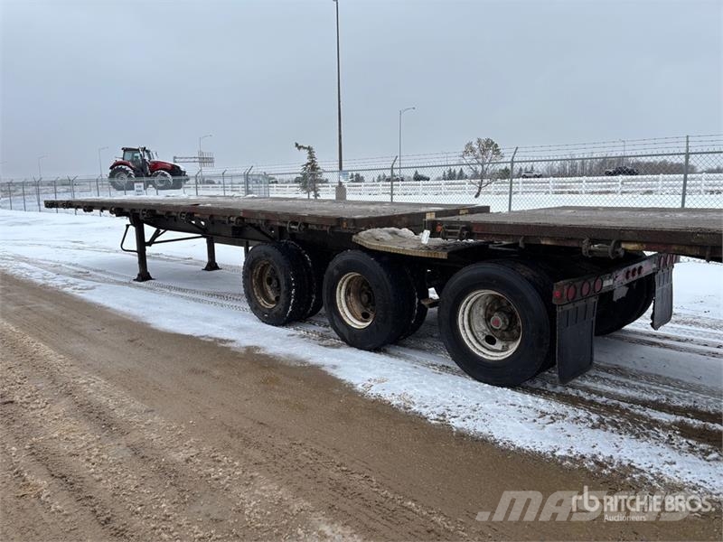 Doepker 32 ft Super B-Train Lead Flatbed Trailer Pritschenanhänger