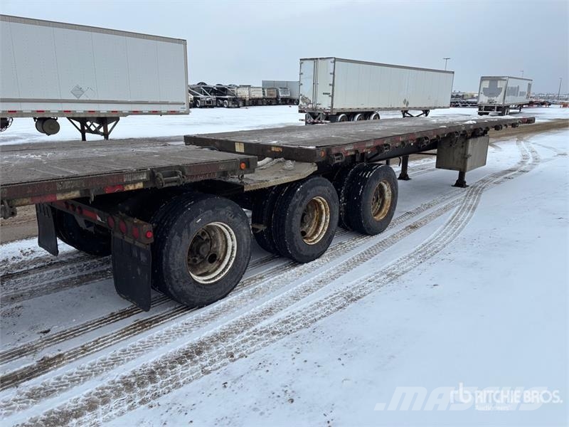 Doepker 32 ft Super B-Train Lead Flatbed Trailer Pritschenanhänger