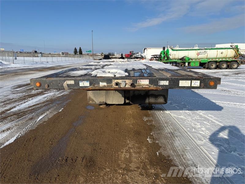 Doepker 32 ft Super B-Train Lead Flatbed Trailer Plato/keson prikolice