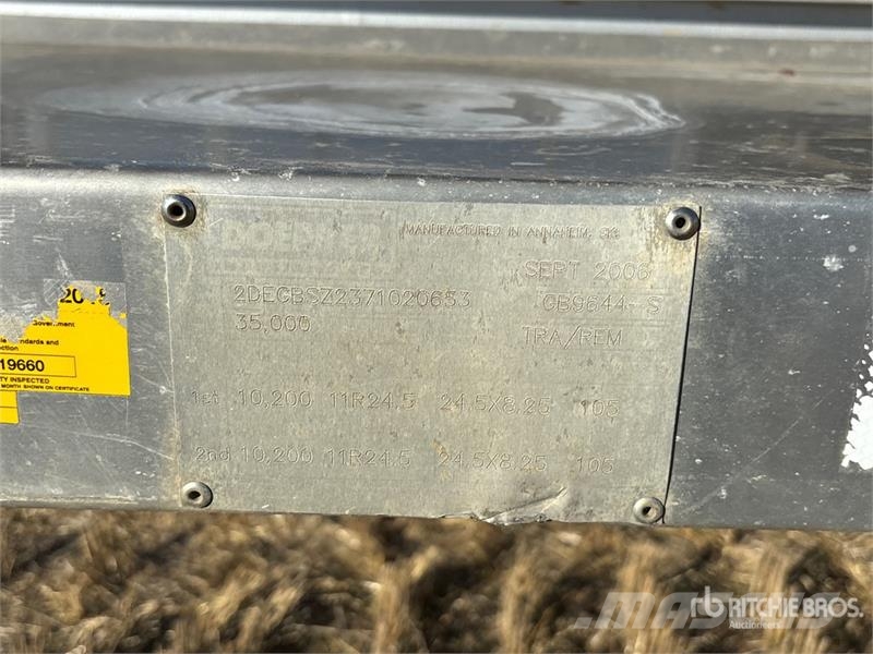 Doepker 35 ft T/A Grain Trailer Prikolice za zrno