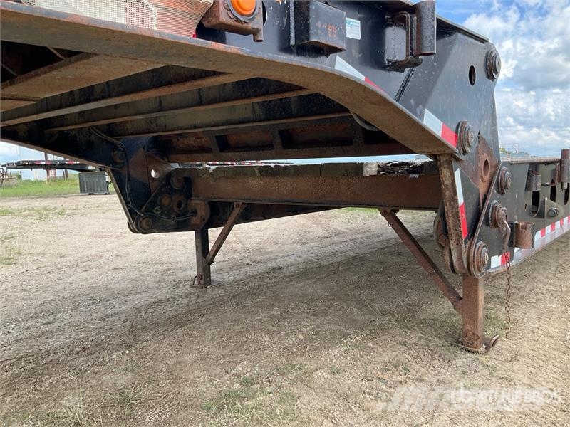 Doepker 40 ton 48 ft Tri/A Folding Neck Trailer Góndola de cama rebajada
