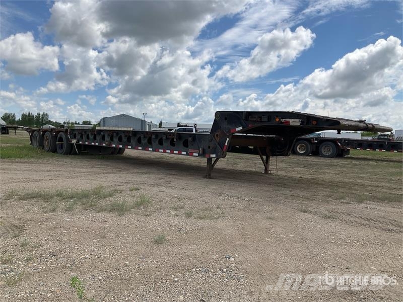 Doepker 40 ton 48 ft Tri/A Folding Neck Trailer Góndola de cama rebajada