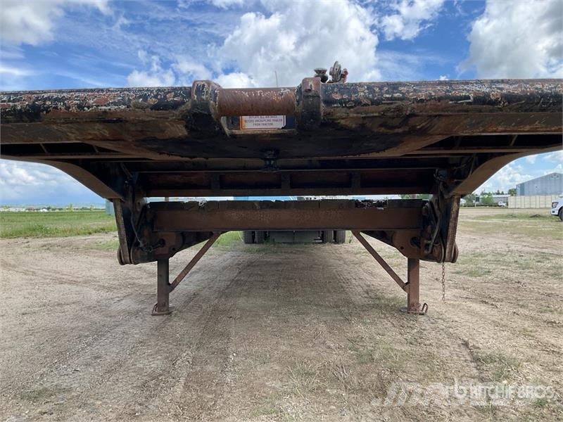Doepker 40 ton 48 ft Tri/A Folding Neck Trailer Góndola de cama rebajada