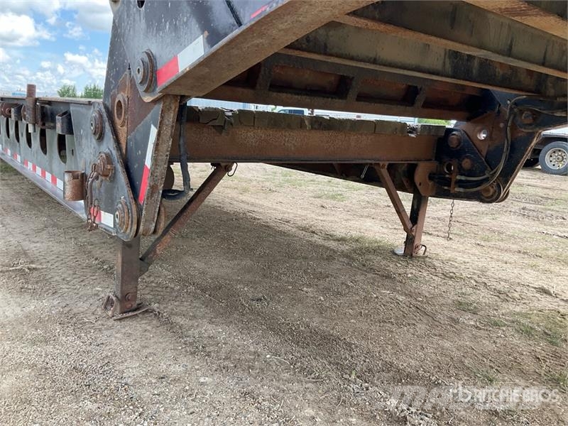 Doepker 40 ton 48 ft Tri/A Folding Neck Trailer Góndola de cama rebajada