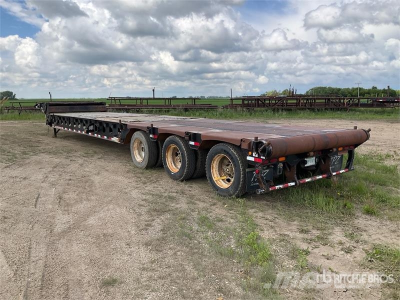 Doepker 40 ton 48 ft Tri/A Folding Neck Trailer Góndola de cama rebajada