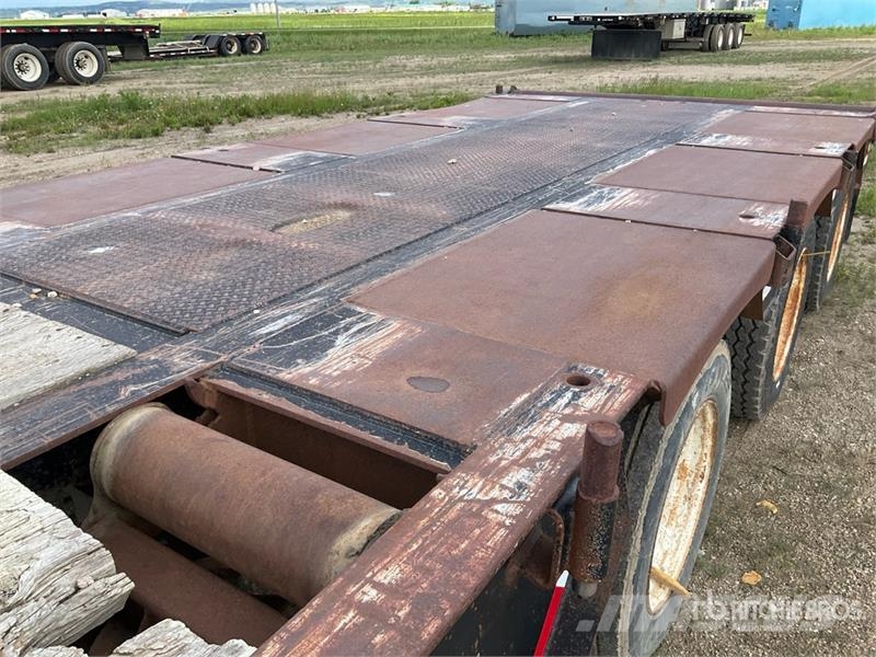 Doepker 40 ton 48 ft Tri/A Folding Neck Trailer Góndola de cama rebajada