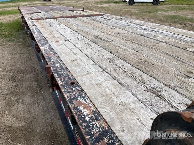 Doepker 40 ton 48 ft Tri/A Folding Neck Trailer Góndola de cama rebajada