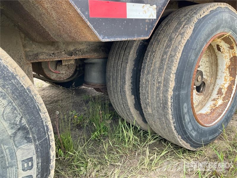 Doepker 40 ton 48 ft Tri/A Folding Neck Trailer Góndola de cama rebajada