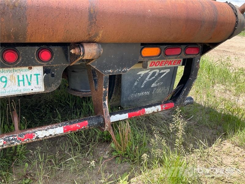 Doepker 40 ton 48 ft Tri/A Folding Neck Trailer Góndola de cama rebajada