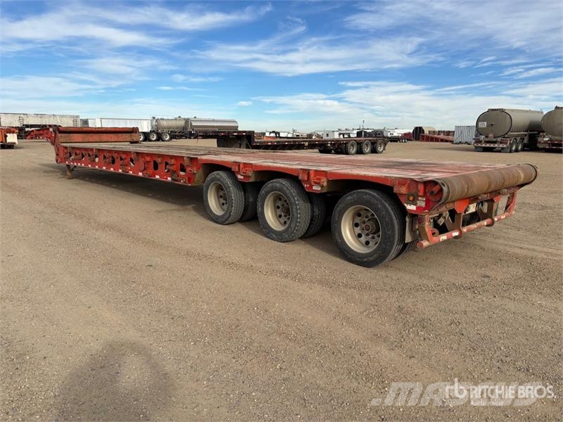 Doepker 40 ton 53 ft Tri/A Folding Neck Trailer Низкорамные прицепы