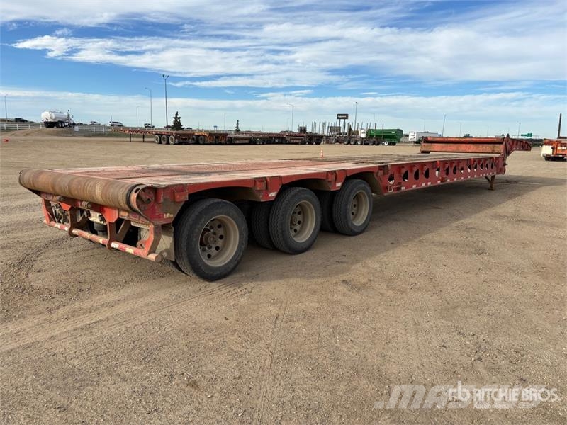 Doepker 40 ton 53 ft Tri/A Folding Neck Trailer Низкорамные прицепы