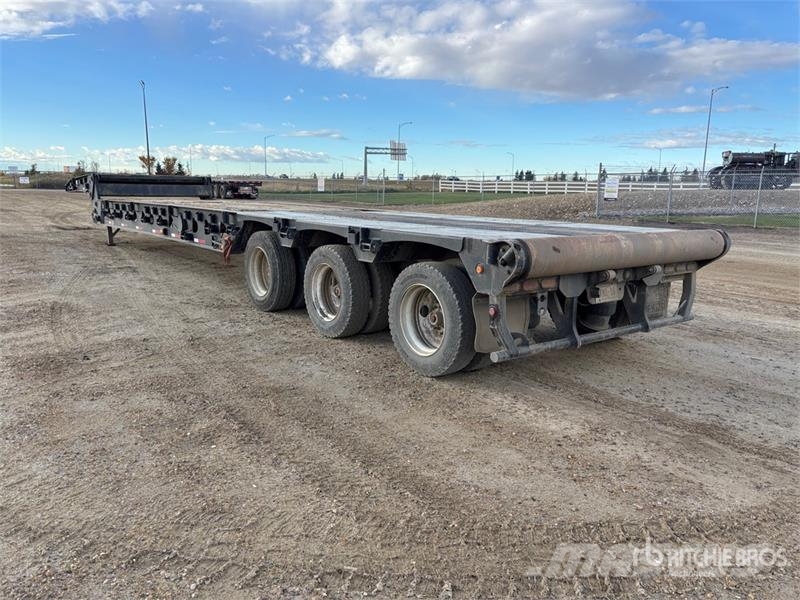Doepker 45 ton 55 ft Tri/A Folding Neck Trailer Remorque surbaissée