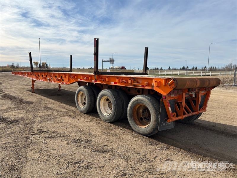 Doepker 48 ft Tri/A Flatbed Oilfield Trailer Zařízení pro zpracování
