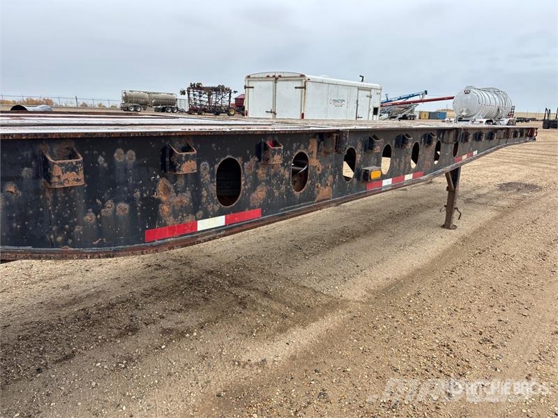Doepker 48 ft Tri/A Flatbed Trailer Pick up/Prelata