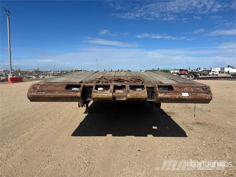 Doepker 50 ft Tri/A Folding Neck Trailer Nízko rámové nákladné automobily