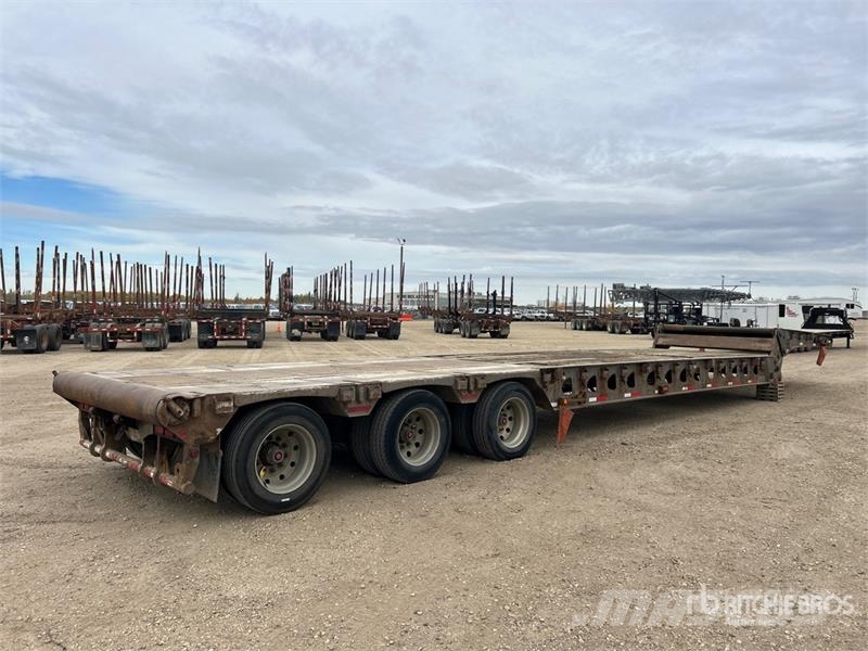 Doepker 50 ton 54 ft Tri/A Folding Neck Trailer Niski utovarivači