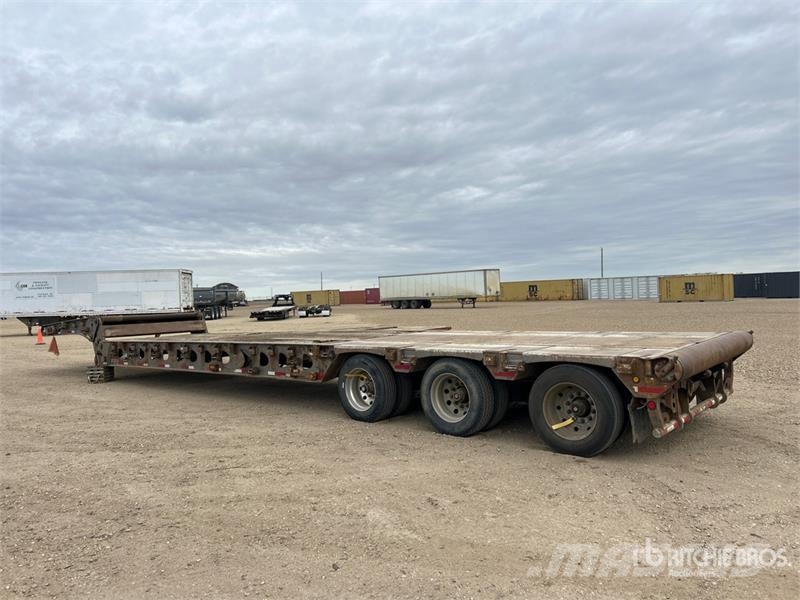 Doepker 50 ton 54 ft Tri/A Folding Neck Trailer Niski utovarivači