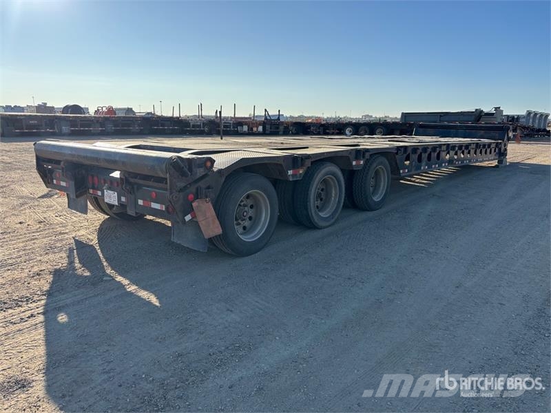 Doepker 52 ft Tri/A Folding Neck Trailer Blokvogn