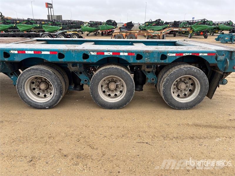 Doepker 53 ft 24-Wheel Flatbed Oilfield Trailer Pārstrādes iekārtas