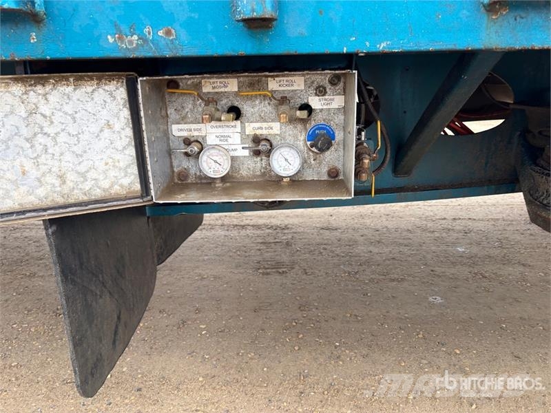 Doepker 53 ft 24-Wheel Flatbed Oilfield Trailer Pārstrādes iekārtas