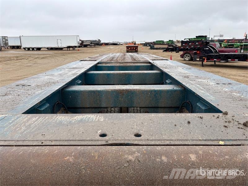 Doepker 53 ft 24-Wheel Flatbed Oilfield Trailer Pārstrādes iekārtas