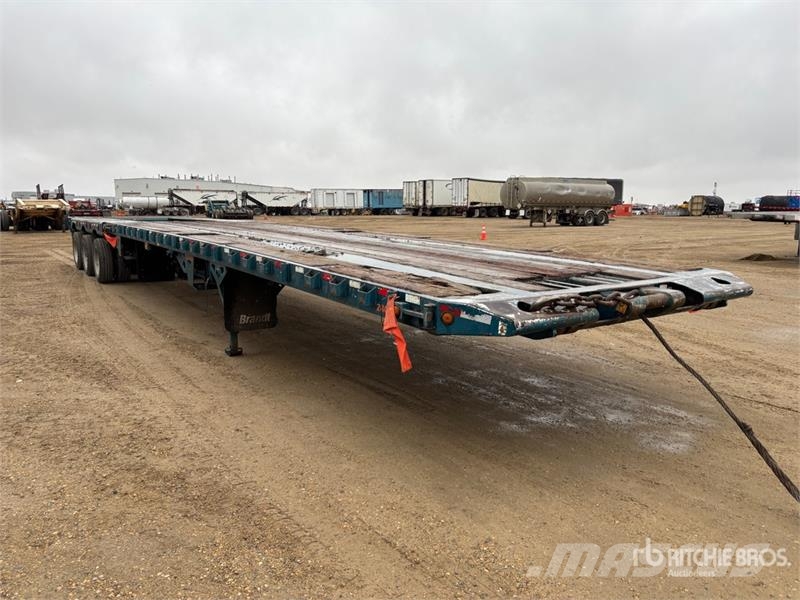 Doepker 53 ft 24-Wheel Flatbed Oilfield Trailer Pārstrādes iekārtas