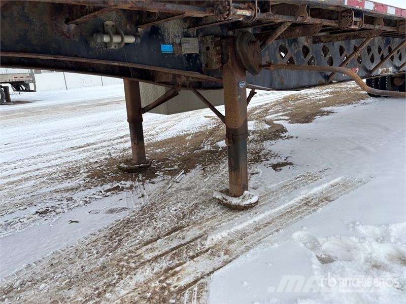 Doepker 53 ft Tri/A Flatbed Trailer مقطوروات مسطحة/مفصلية الجوانب
