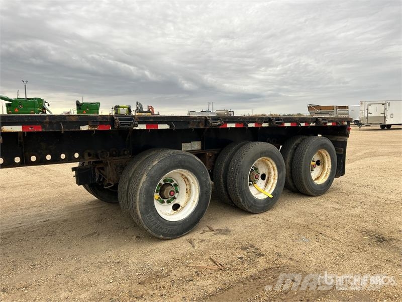 Doepker 53 ft Tri/A Flatbed Trailer Prikolice platforme/otvoreni sanduk