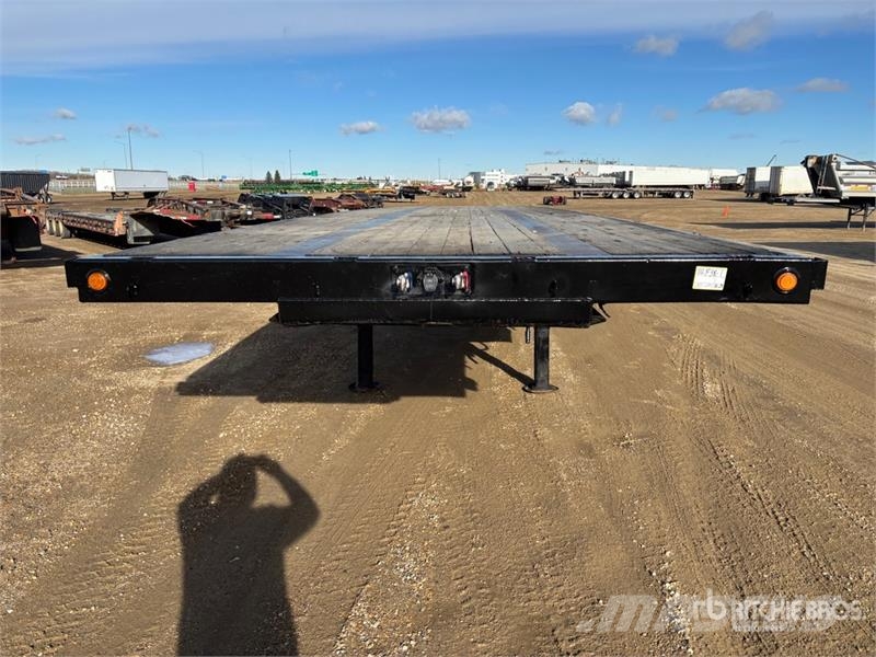 Doepker 53 ft Tri/A Flatbed Trailer Plato/keson prikolice