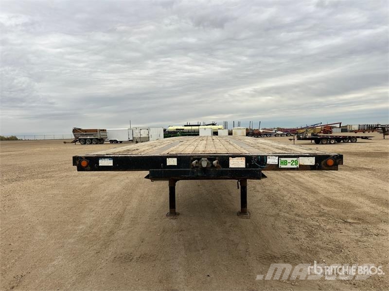 Doepker 53 ft Tri/A Flatbed Trailer Prikolice platforme/otvoreni sanduk