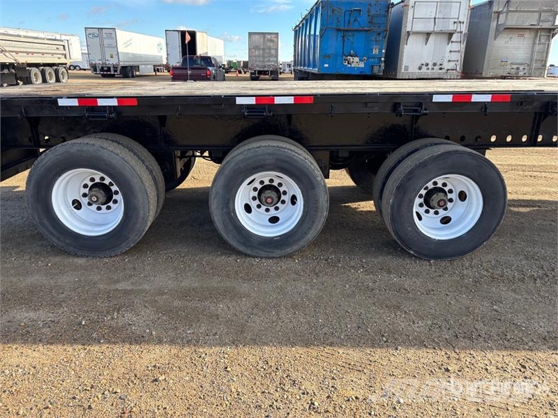 Doepker 53 ft Tri/A Flatbed Trailer Plato/keson prikolice