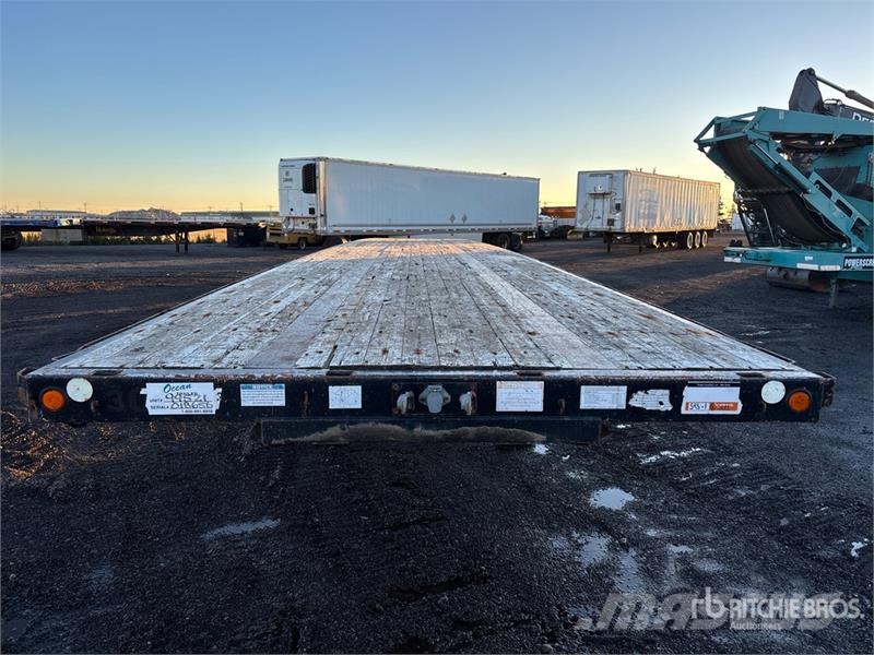 Doepker 53 ft Tri/A Flatbed Trailer Pritschenanhänger