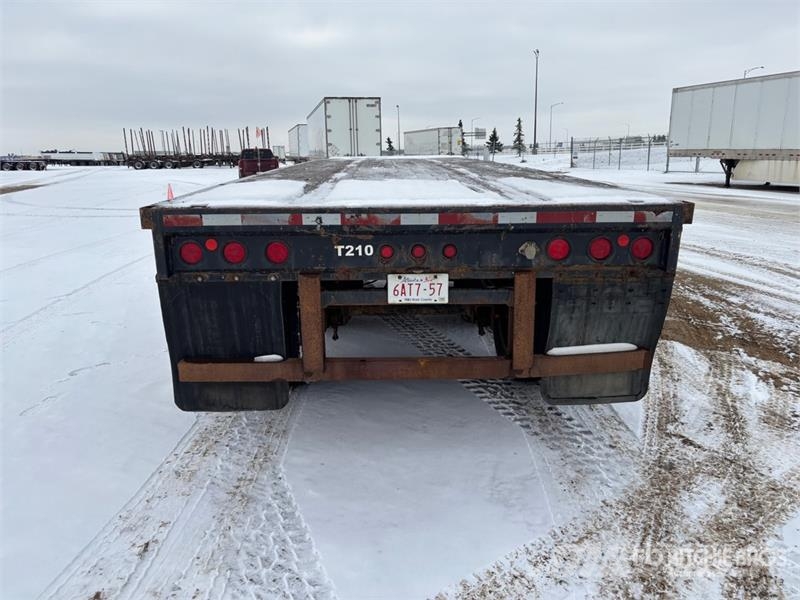 Doepker 53 ft Tri/A Flatbed Trailer مقطوروات مسطحة/مفصلية الجوانب