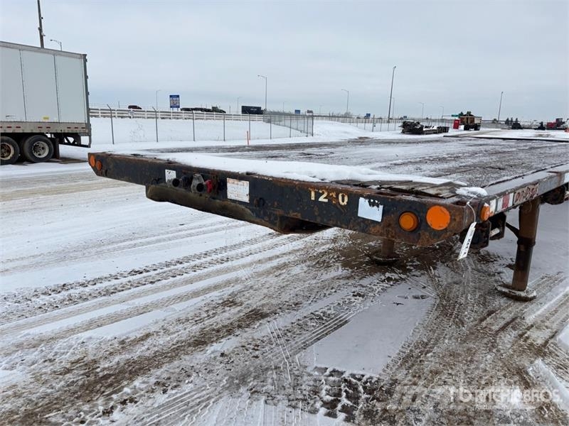 Doepker 53 ft Tri/A Flatbed Trailer مقطوروات مسطحة/مفصلية الجوانب