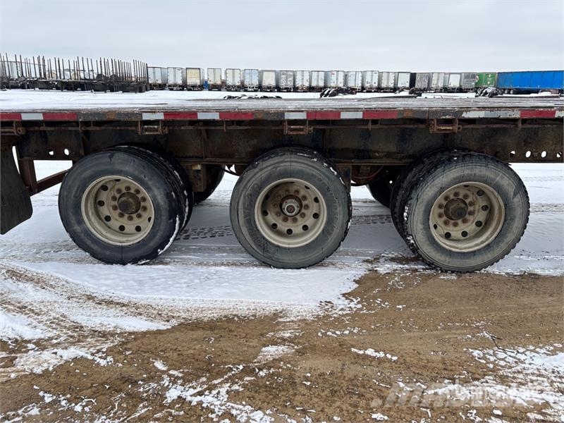Doepker 53 ft Tri/A Flatbed Trailer مقطوروات مسطحة/مفصلية الجوانب