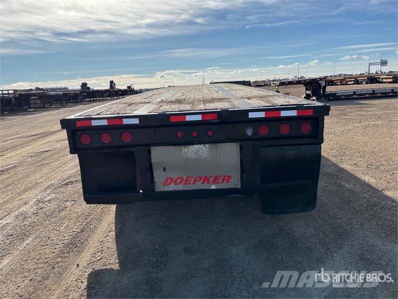 Doepker 53 ft Tri/A Flatbed Trailer Plato/keson prikolice