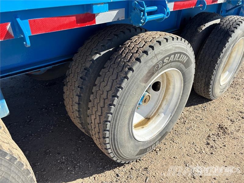 Doepker 53 ft Tri/A Flatbed Trailer Remorque ridelle