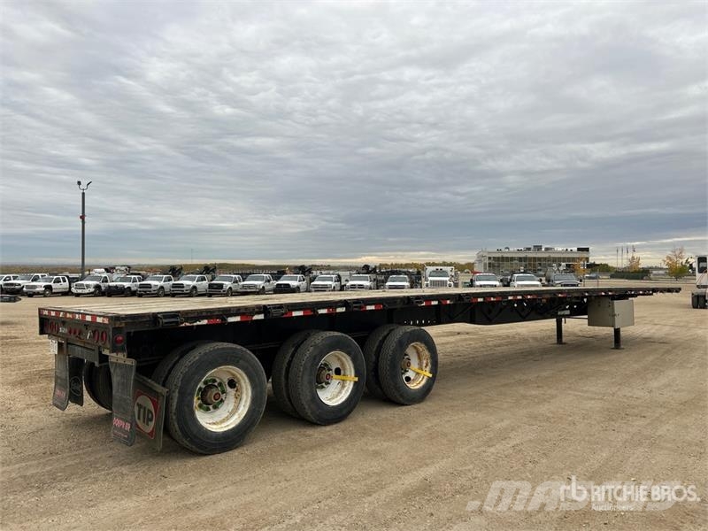 Doepker 53 ft Tri/A Flatbed Trailer Prikolice platforme/otvoreni sanduk